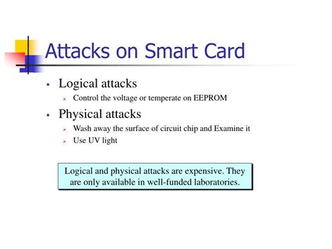 Software attacks on smart cards 